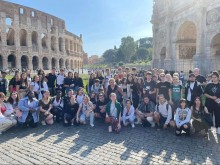 Ученици от Иновативна гимназия "Райко Цончев" в Добрич посетиха италианския град Орте
