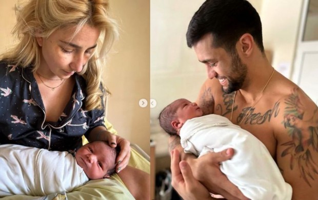 Сами Хосни и Мила показаха бебчето си в специален пост