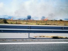 Временно е ограничено движението по пътя Хасково – Пловдив