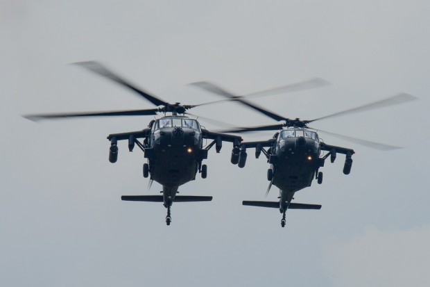 Два вертолета Ми-17 и военнослужещи от ВВС и СВ се включиха в гасенето на пожара в Сливенско