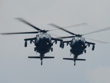 Два вертолета Ми-17 и военнослужещи от ВВС и СВ се включиха в гасенето на пожара в Сливенско