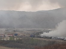 РИОСВ – Стара Загора извършва измервания на емисиите на вредни вещества след пожара на сметището край село Ракитница