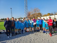 ОУ "Ангел Кънчев" стана шампион по футбол в Общинските ученически игри