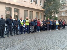 ОД МВР Пловдив отдаде почит към загиналия граничен полицай