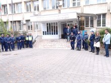 Служителите на МВР в Кюстендил отдадоха почит към загиналия си колега край Елхово