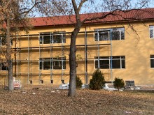 В училището в Ново село се извършва основен ремонт