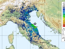 Регистрирано е земетресение около адриатическото крайбрежие на Италия