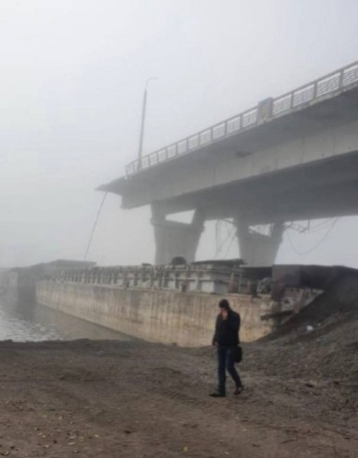 Русия взриви Антоновския мост в Херсон