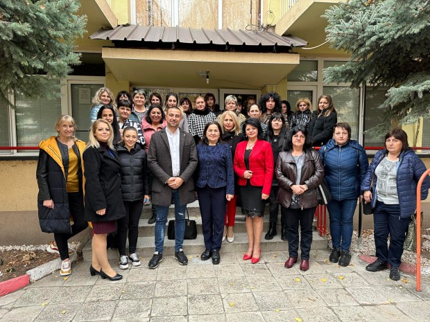 TD Представители на персонала от всички детски ясли в община Враца