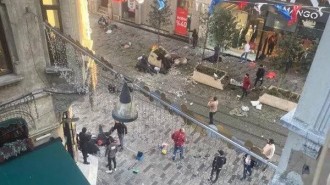 Експлозия разтърси центъра на Истанбул, съобщава се за ранени