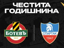 ПФК Ботев: Спартак е един от емблематичните отбори на хилядолетния ни град