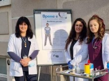 Над 120 души измериха кръвната си захар по време на инициативата на МБАЛ "Д-р Иван Селимински"-Сливен