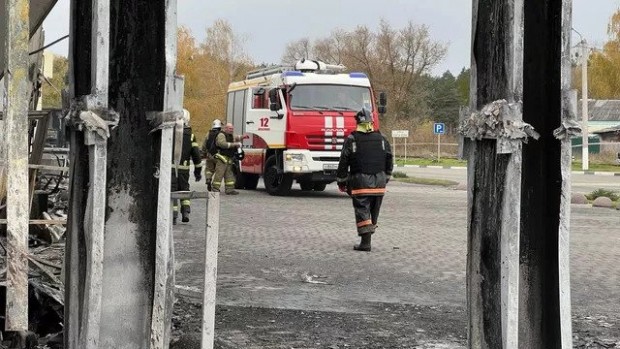 Четири експлозии прогърмяха в небето над Белгород