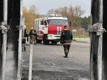 Четири експлозии прогърмяха в небето над Белгород