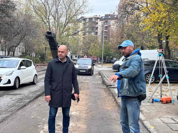 TD Започна реконструкцията на продължението на улица Генерал Кесяков в най младия
