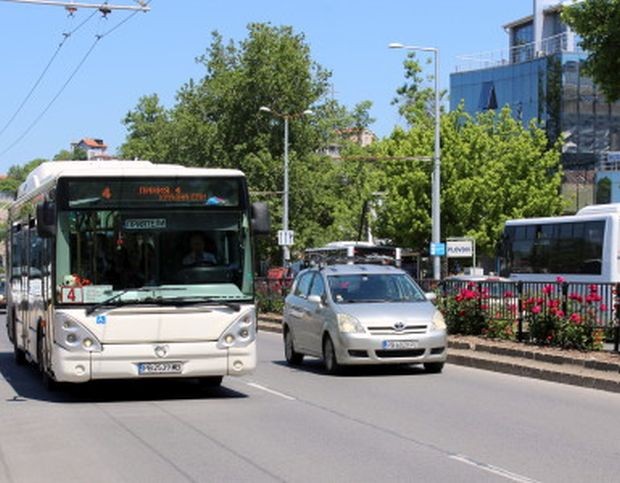 Възстановяват редовния градски транспорт по линия №4 в Пловдив