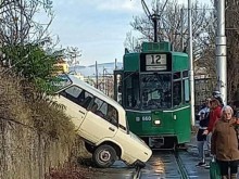 Нетипична катастрофа в столицата