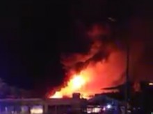 Сервиз в "Люлин-1" е горял през нощта в столицата