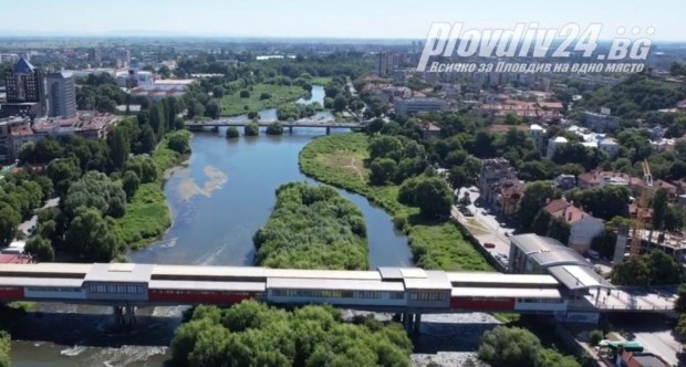 TD Състоянието на река Марица в Пловдив в момента не е