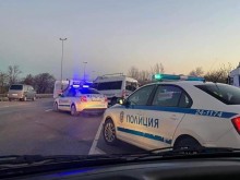 Полицай е ранен след гонка с нелегални мигранти в София