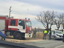 Тежка катастрофа до Пловдив, има пострадали