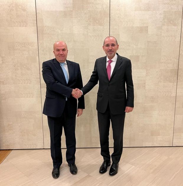 Министър Николай Милков се срещна с министъра на външните работи на Йордания Айман Ал-Сафади