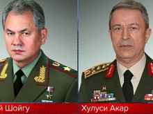 Военните министри на Русия и Турция са обсъдили Украйна и Сирия