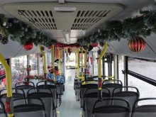 Коледен автобус ще обикаля Велико Търново през декември