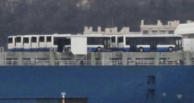 Втората пратка от новите електробуси на Варна дойде по море.