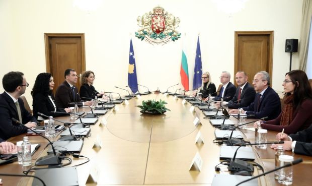 Премиерът Гълъб Донев се срещна с президента на Република Косово Вьоса Османи-Садриу