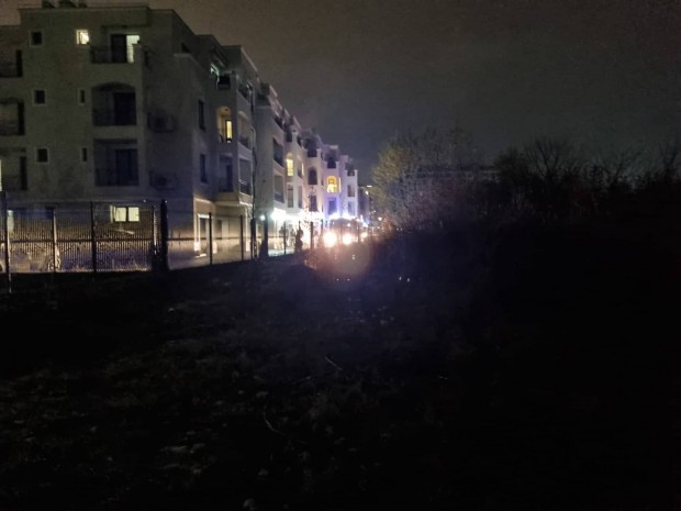 TD Пожар е избухна тази вечер в Пловдив сигнализира читател на Plovdiv24 bg