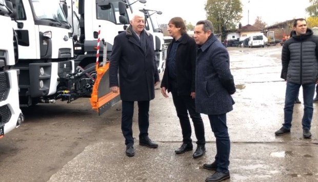 Здравко Димитров: Доставени са първите машини за почистване по проект на Община Пловдив