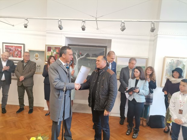 TD Андрей Янев е избран за художник на годината в Бургас