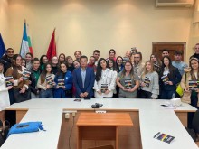 Прокурори от Районна прокуратура - Пловдив подкрепиха 45 студенти по право