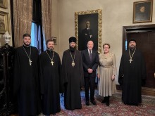 Симеон Сакскобургготски прие Митрофанова и делегация от Руската православна църква в Двореца "Врана"