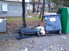 Увеличение на случаите на запалени контейнери отчитат в Горна Оряховица