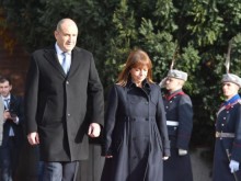 Румен Радев посрещна президента на Гърция Катерина Сакеларопулу