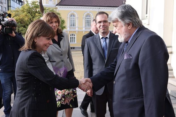 Председателят на Народното събрание Вежди Рашидов се срещна с президента