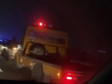 Голямо задръстване заради верижна катастрофа до "Джъмбо"