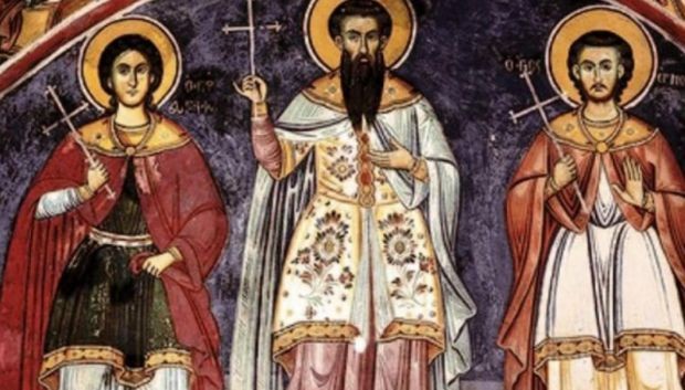 Православната църква почита паметта на светите мъченици Мина, Ермоген и
