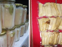 Сланина с кафе и джоджен за крушова ракия