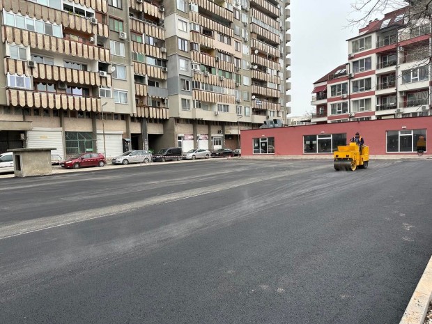 Нов паркинг бе изграден в район "Северен" в Пловдив