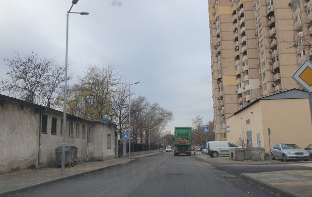 Приключи ремонтът на улица "Генерал Радко Димитриев" в Пловдив