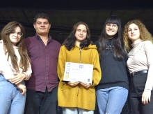Талантливи варненчета със специална награда на журито от Международния грузински филмов фестивал "Oqros Pepela"