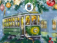 От 19 декември в София тръгва коледният ретро трамвай