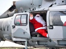 Дядо Коледа пристигна във Военноморска база - Варна