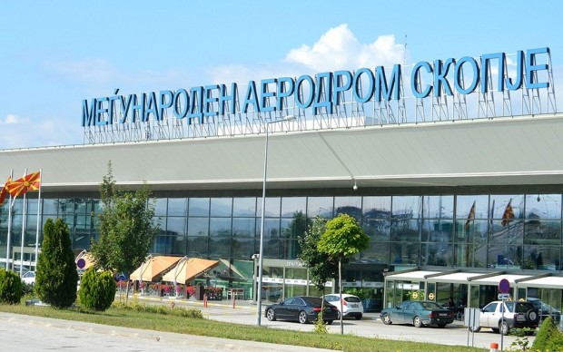 Сигнал за бомба на летището в Скопие наложи отмяна на всички полети