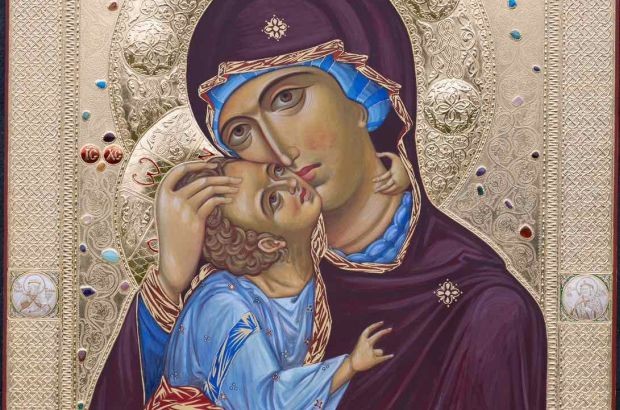 Икона на Света Богородица – Преславска беше дарена на столичния храм "Св. Соф&#1117;я".