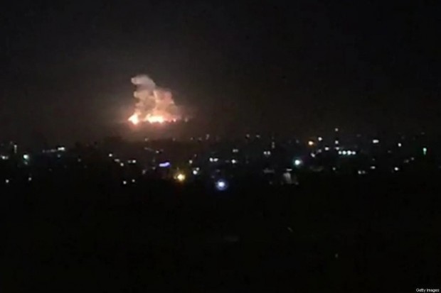 Израелските сили са нанесли ракетен удар във вторник срещу район