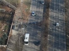 Инцидент на метри от автобусна спирка в Пловдив